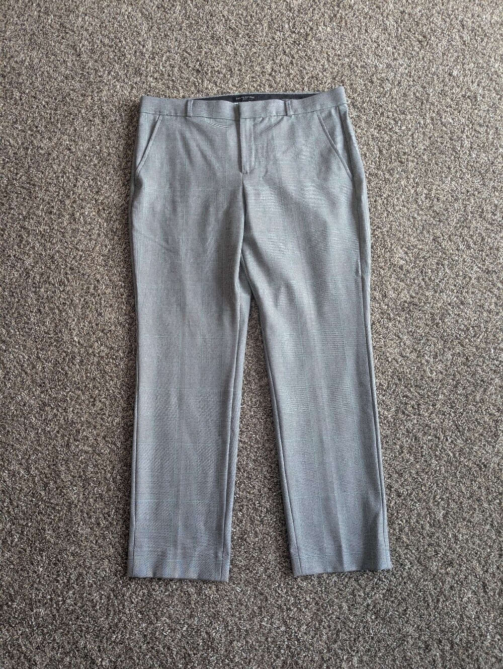 Banana Republic Ryan Plaid Houndstooth Trouser Dress Pants Size 12